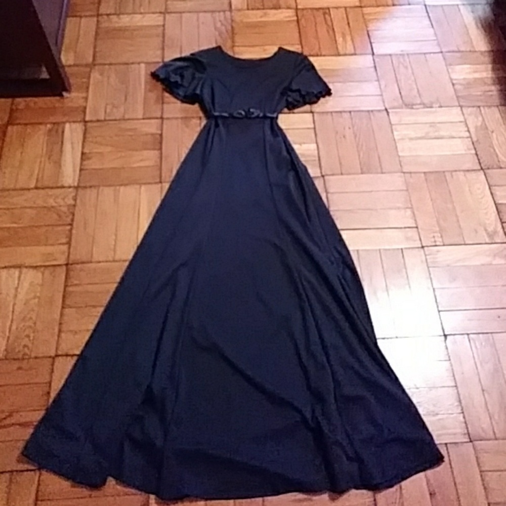 Formal black dress
